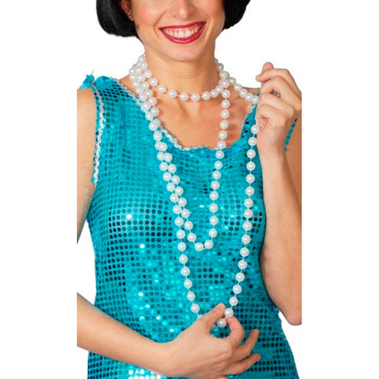 Collar Perlas Largo | Don Disfraz