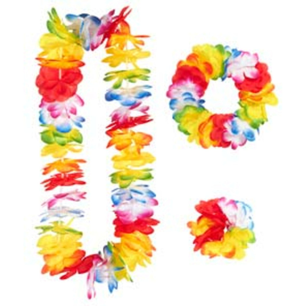 Set Hawaiano Colores | Don Disfraz