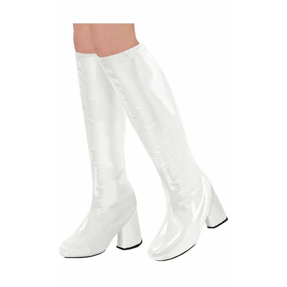 Cubrebotas Brillo Blanco | Don Disfraz