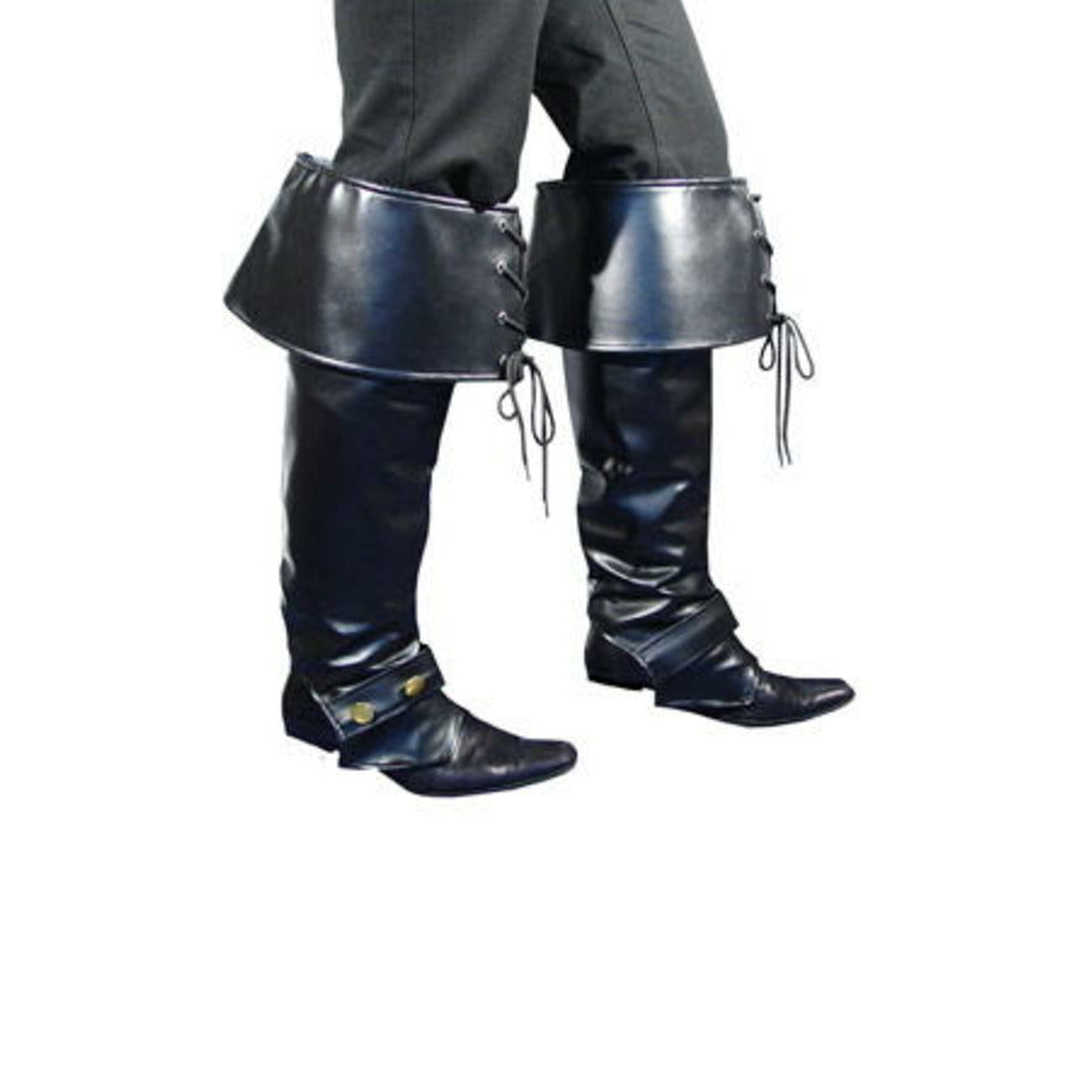 Cubrebotas Cordones Negro  | Don Disfraz