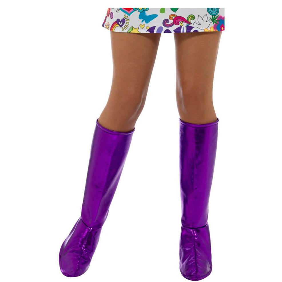 Cubrebotas Liso Violeta | Don Disfraz