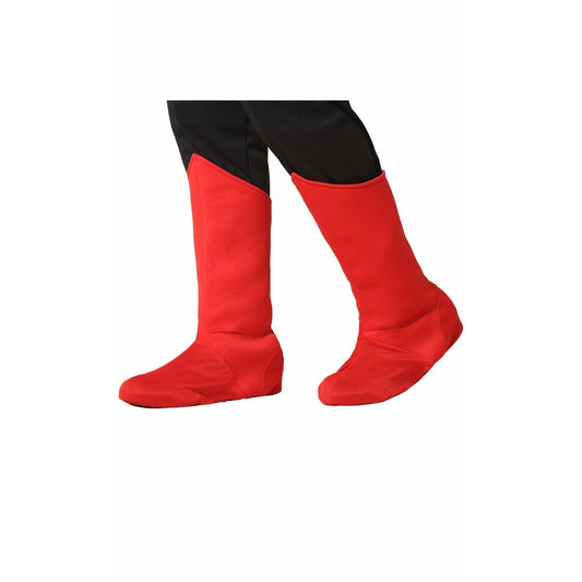 Cubrebotas Rojos Superhéroe | Don Disfraz