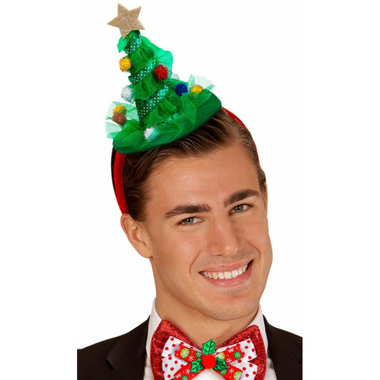 Diadema Chic de Árbol de Navidad | Don Disfraz