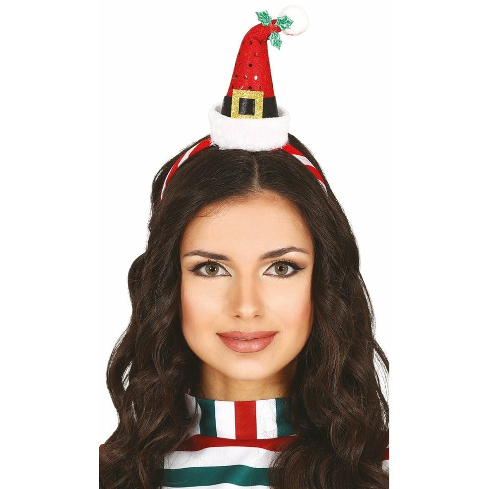 Diadema Chic de Papá Noel Gorro | Don Disfraz
