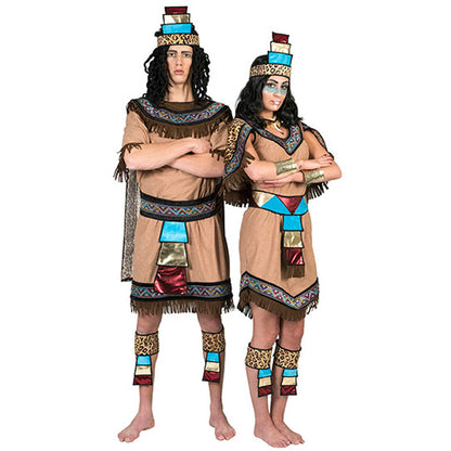 Disfraz de Azteca Flecos para hombre | Don Disfraz
