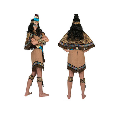 Disfraz de Azteca Flecos para mujer | Don Disfraz