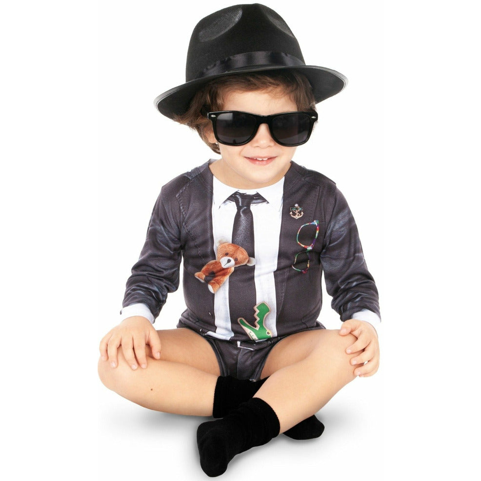 Disfraz de Blues Brothers para bebé | Don Disfraz