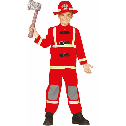 Disfraz de Bombero Rojo infantil | Don Disfraz