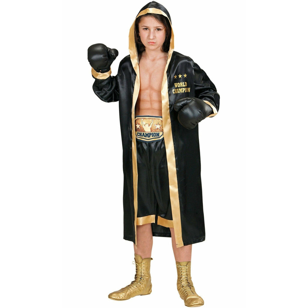 Disfraz de Boxeador Negro infantil | Don Disfraz