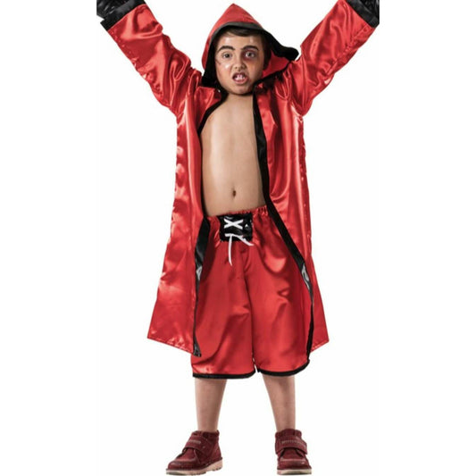 Disfraz de Boxeador Rojo infantil | Don Disfraz