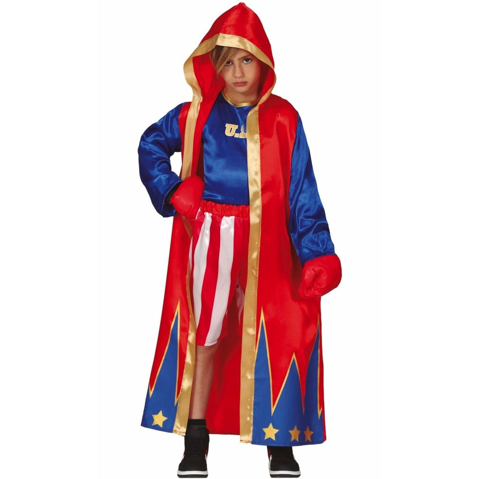 Disfraz de Boxeador Usa infantil | Don Disfraz