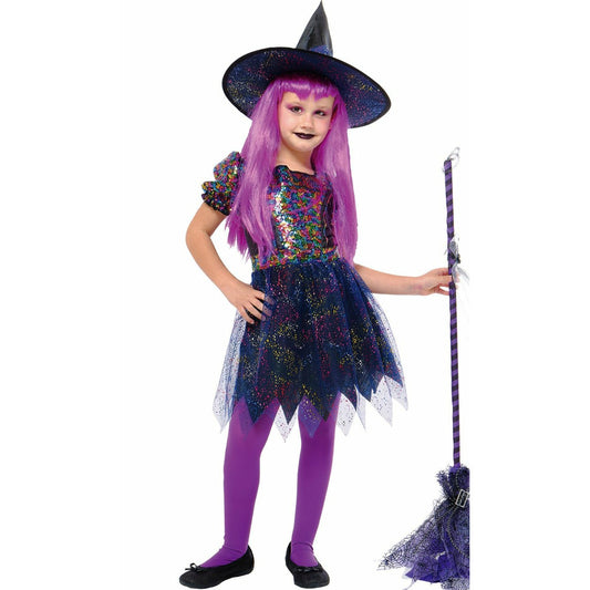 Disfraz de Bruja Brilli para niña | Don Disfraz