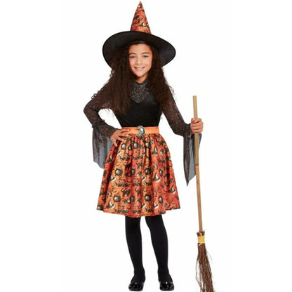 Disfraz de Bruja Luna para niña | Don Disfraz