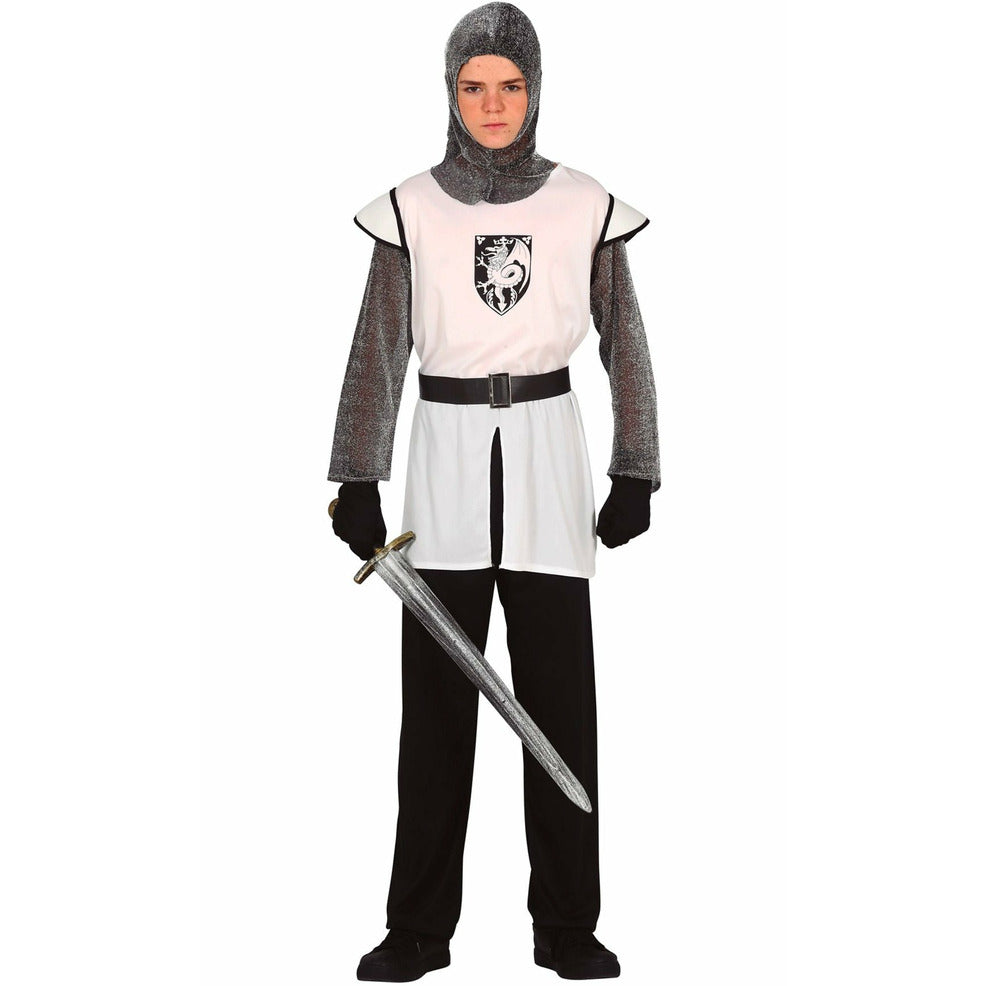 Disfraz de Caballero Medieval Dragón adolescente | Don Disfraz