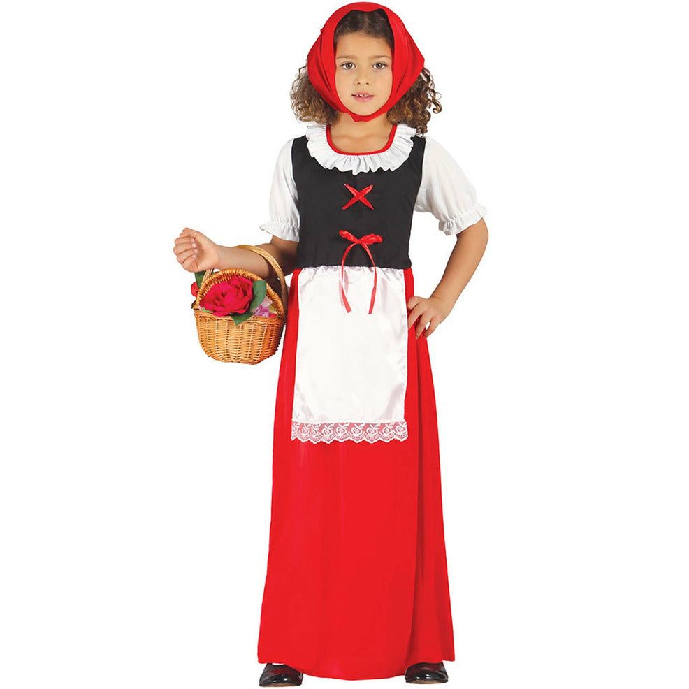 Disfraz de Campesina Rosalía para niña | Don Disfraz