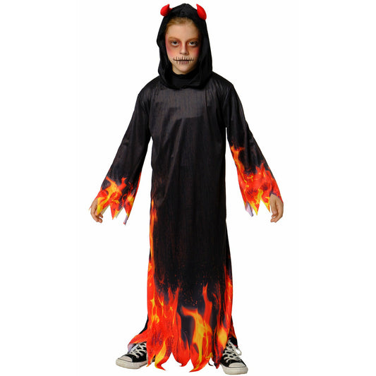 Disfraz de Diablo Fuego para niño | Don Disfraz