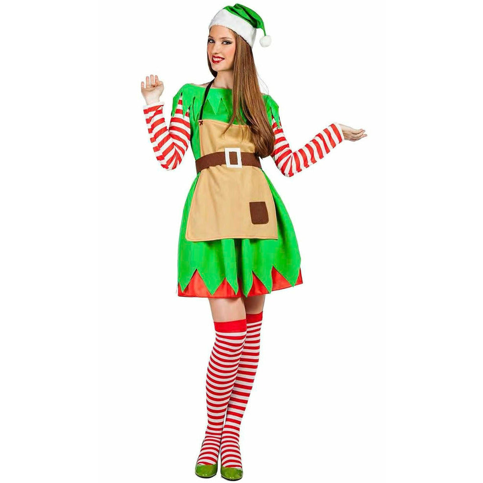 Disfraz de Elfa Claus para mujer | Don Disfraz