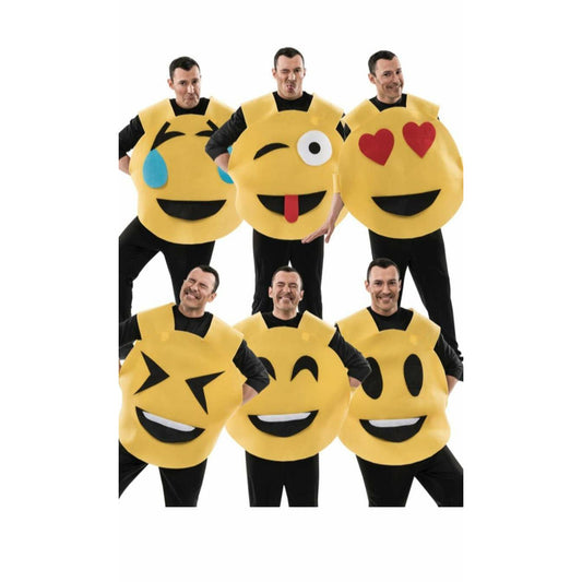 Disfraz de Emoji Caritas para adulto | Don Disfraz