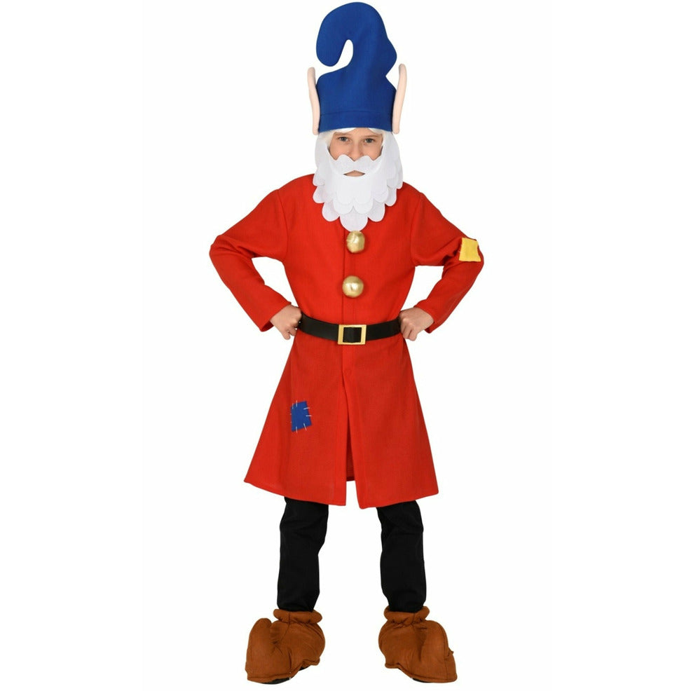 Disfraz de Enanito Rojo de Blancanieves infantil | Don Disfraz