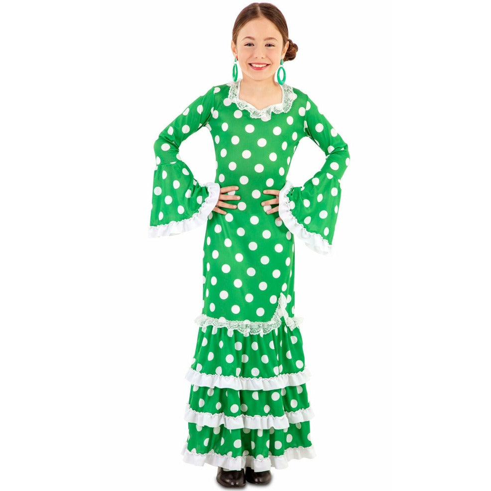 Disfraz de Flamenca Sara para niña | Don Disfraz