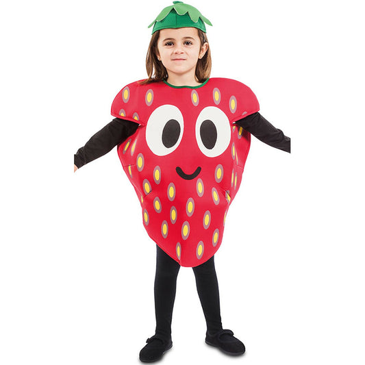 Disfraz de Fresa Sonriente infantil | Don Disfraz
