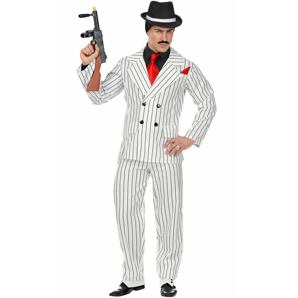Disfraz XL de Gangster Blanco para hombre | Don Disfraz
