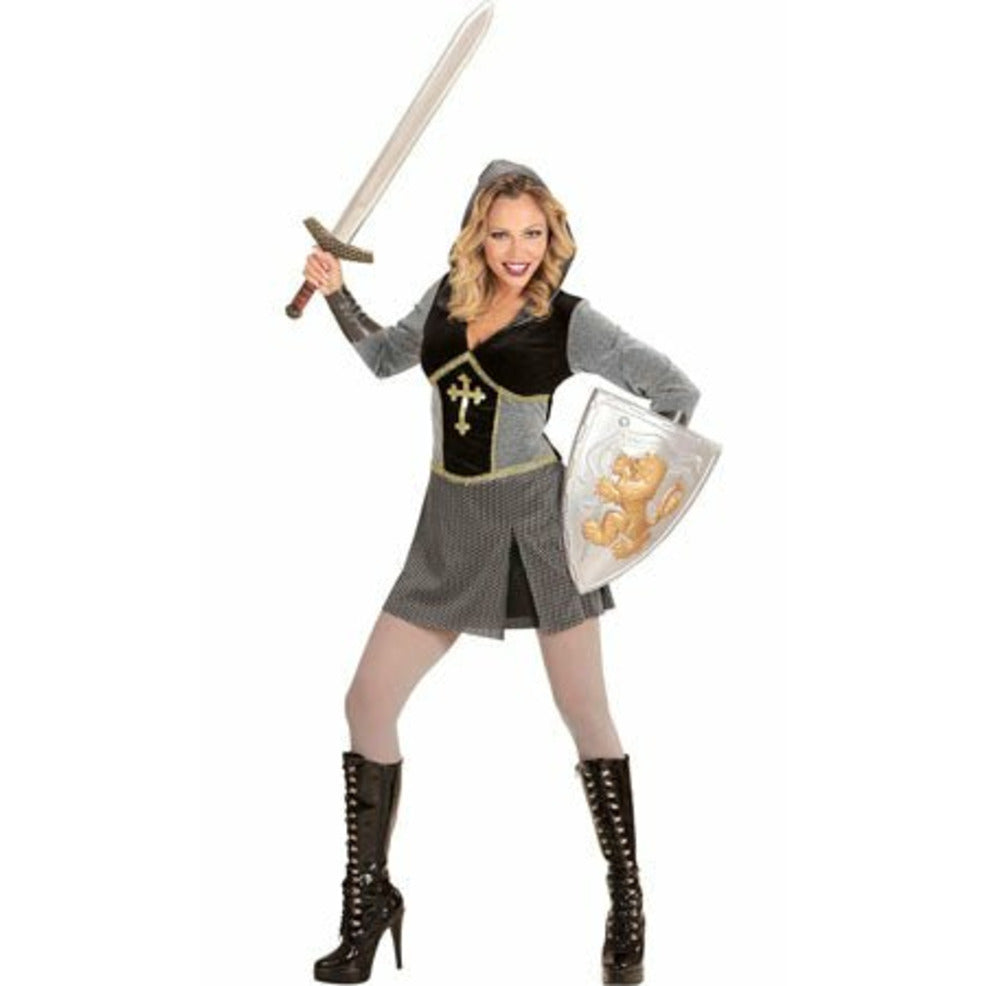 Disfraz de Guerrera Medieval Capucha para mujer | Don Disfraz