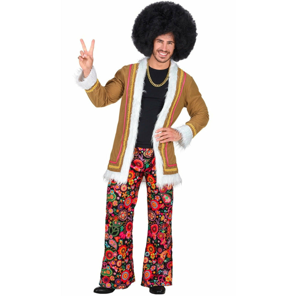 Disfraz de Hippie Abrigo para adulto | Don Disfraz