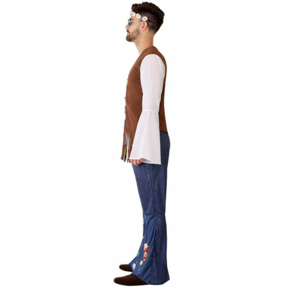 Disfraz de Hippie Alegre para hombre | Don Disfraz