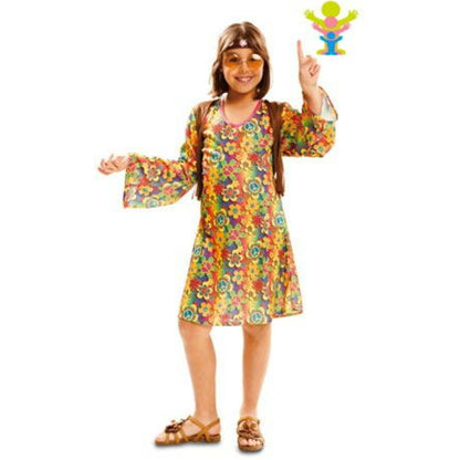 Disfraz de Hippie Happy niña | Don Disfraz