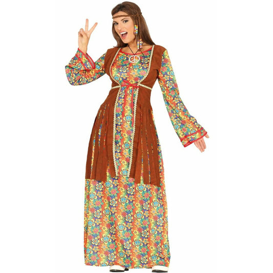 Disfraz de Hippie Largo para mujer | Don Disfraz