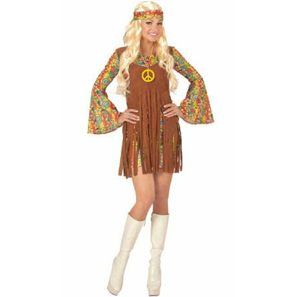 Disfraz de Hippie Paz para mujer | Don Disfraz