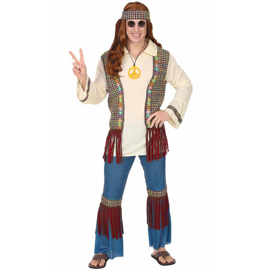 Disfraz de Hippie Reggae para hombre | Don Disfraz