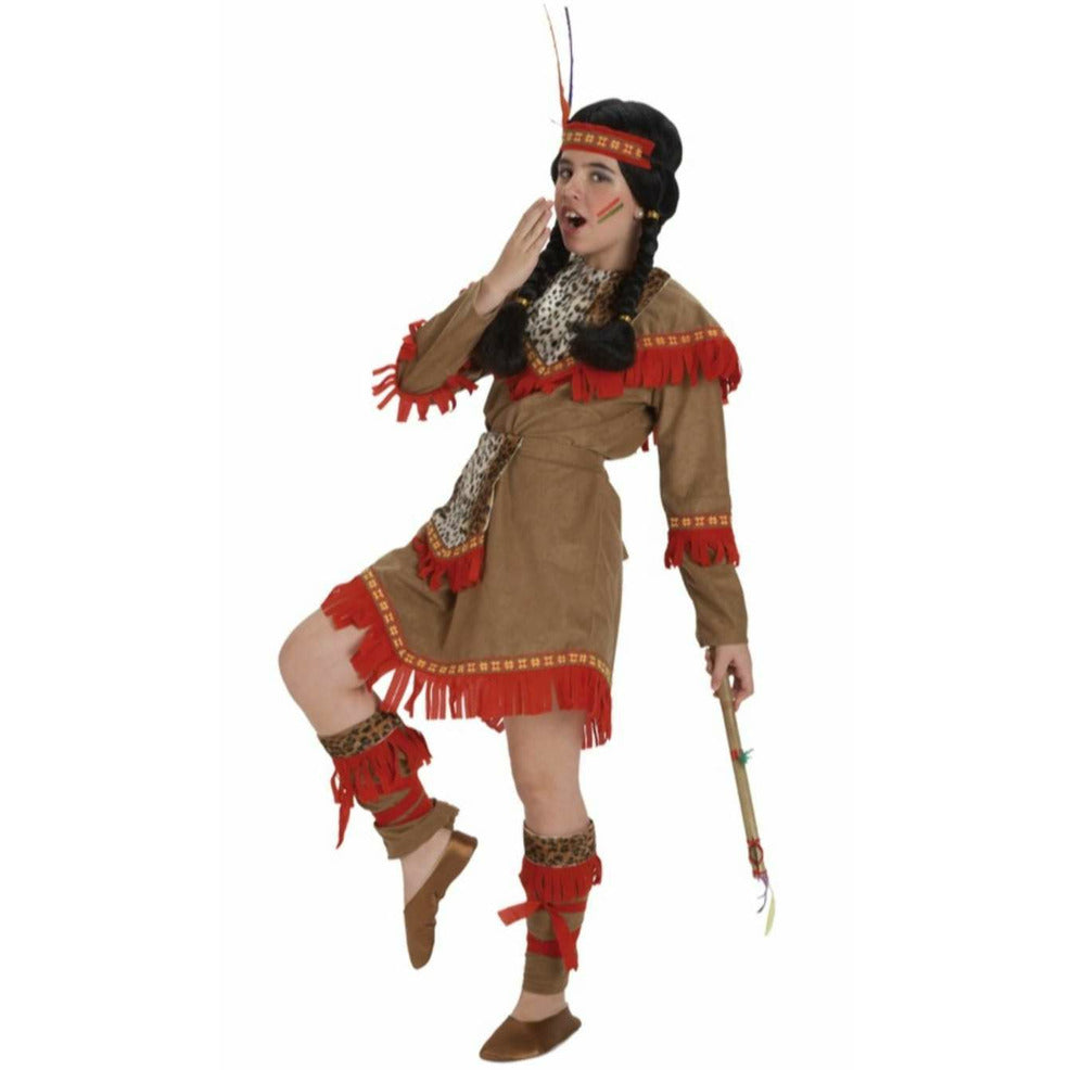 Disfraz de India Comanche para niña | Don Disfraz