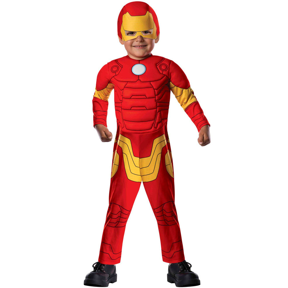 Disfraz de Iron Man™ Preschool Musculoso para bebé | Don Disfraz