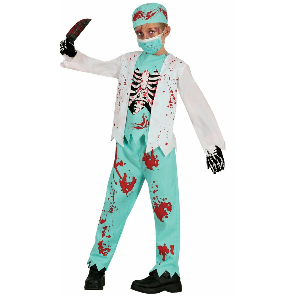 Disfraz de Médico Zombie para niño | Don Disfraz