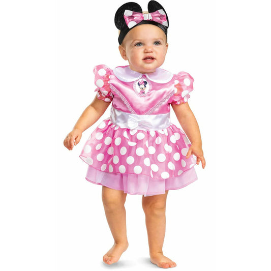 Disfraz de Minnie Mouse™ Rosa para bebé | Don Disfraz
