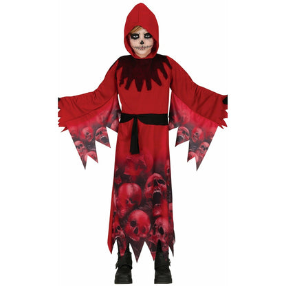 Disfraz de Muerte Rojo infantil | Don Disfraz