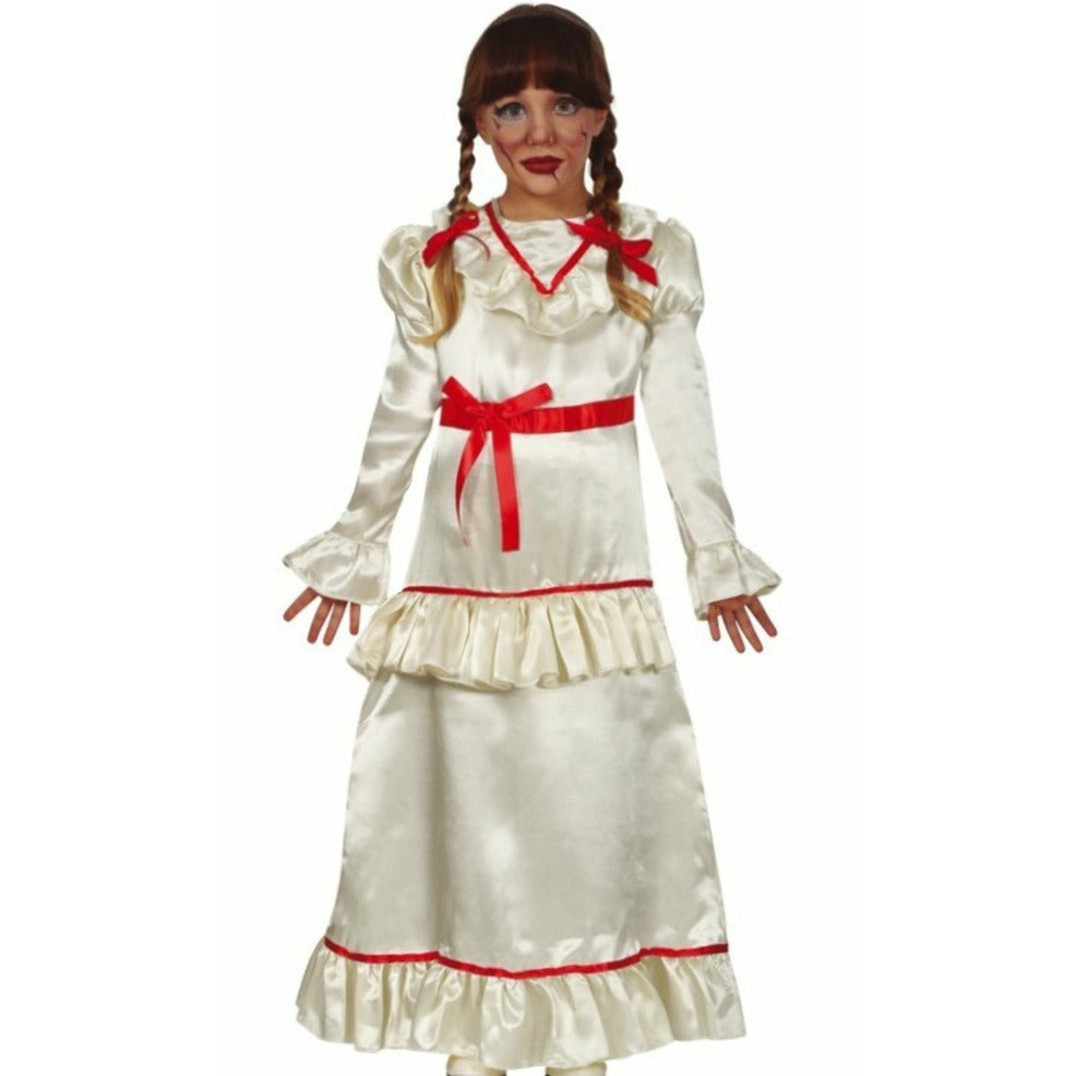 Disfraz de Muñeca Annabelle Largo para niña | Don Disfraz