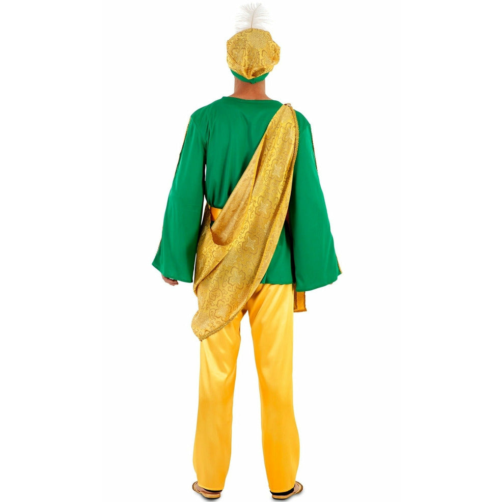 Disfraz de Paje Real Amarillo Lux para adulto | Don Disfraz