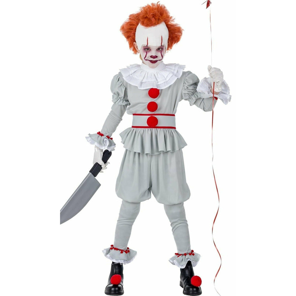 Disfraz de Payaso Tenebroso para niño | Don Disfraz
