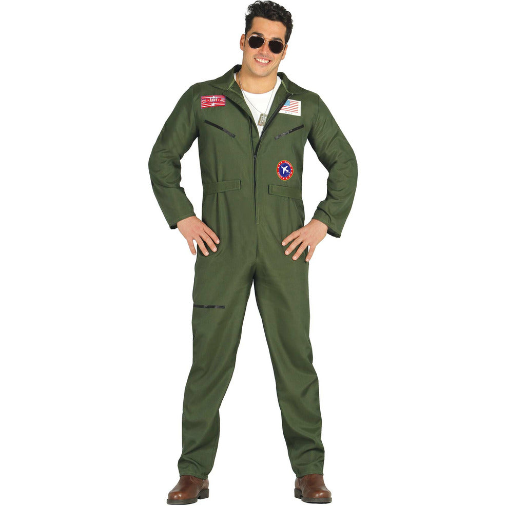 Disfraz de Piloto Combate Eco para hombre | Don Disfraz