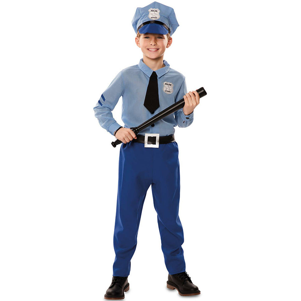 Disfraz de Policía Azul infantil | Don Disfraz