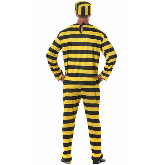 Disfraz de Prisionero Amarillo para adulto | Don Disfraz