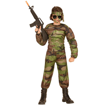 Disfraz de Soldado Musculoso  infantil | Don Disfraz