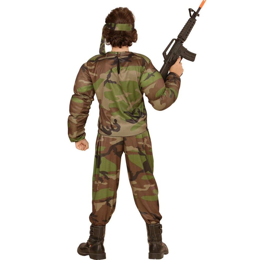 Disfraz de Soldado Musculoso  infantil | Don Disfraz