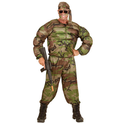 Disfraz de Soldado Musculoso para hombre | Don Disfraz