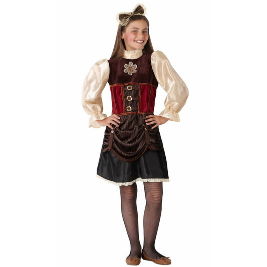 Disfraz de Steampunk Marrón para niña | Don Disfraz