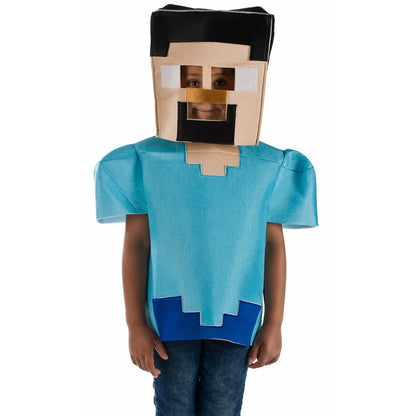 Disfraz de Steve Minecraft para niño | Don Disfraz
