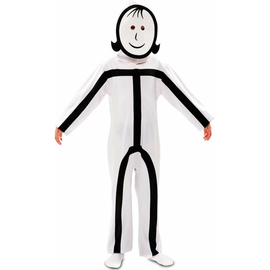 Disfraz de Stickman infantil | Don Disfraz